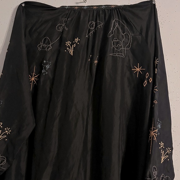 100% SILK Johnny Was  mini dress   Dry Clean Only NWT - Picture 6 of 10